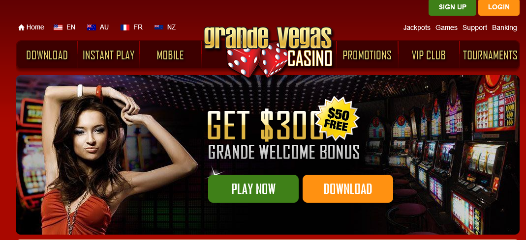 Get $50
                                  free at Grande Vegas Casino � For All
                                  New Players